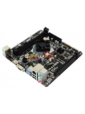 BIOSTAR Μητρική A68N-5600E και CPU A4-3350B, 2x DDR3, Mini ITX, Ver. 6.0